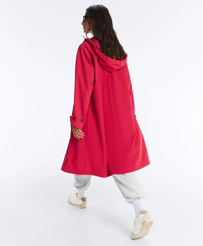 Chaqueta impermeable extra ligera de largo medio 10K Chaqueta impermeable extra ligera de largo medio 10K