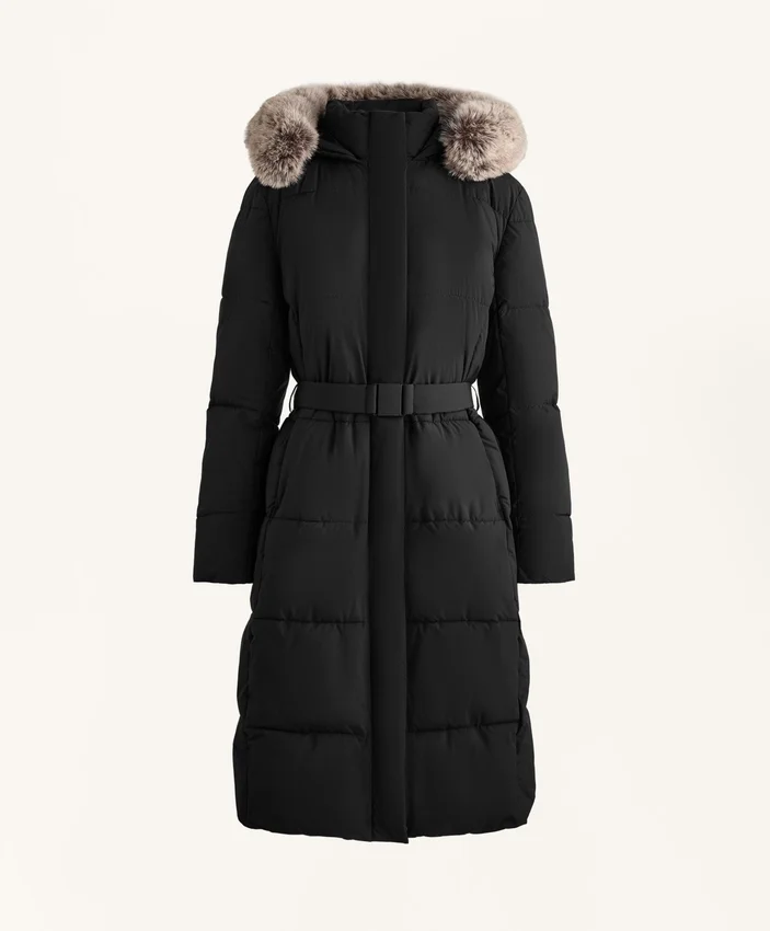 Chaqueta larga acolchada repelente al agua Primaloft® Chaqueta larga acolchada repelente al agua Primaloft®