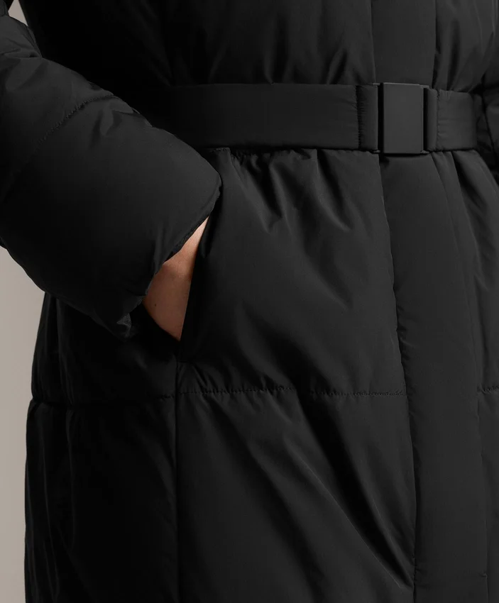 Chaqueta larga acolchada repelente al agua Primaloft® Chaqueta larga acolchada repelente al agua Primaloft®
