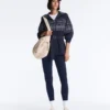 Chaqueta larga de rayas marineras con modal Soft Touch Chaqueta larga de rayas marineras con modal Soft Touch