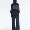 Chaqueta larga de rayas marineras con modal Soft Touch Chaqueta larga de rayas marineras con modal Soft Touch
