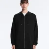 Chaqueta larga Soft Touch con modal Chaqueta larga Soft Touch con modal