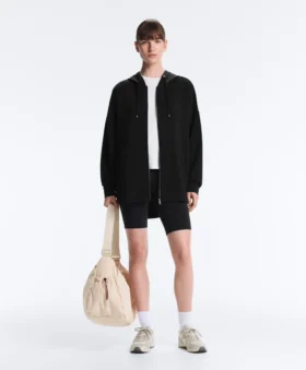 Chaqueta larga Soft Touch con modal