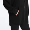 Chaqueta larga Soft Touch con modal Chaqueta larga Soft Touch con modal