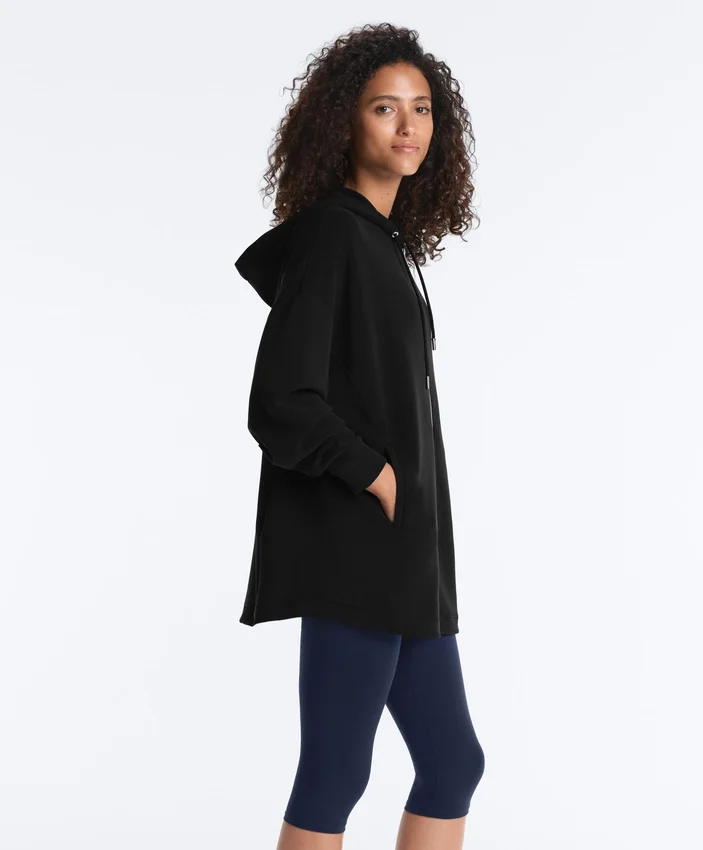 Chaqueta larga Soft Touch con modal Chaqueta larga Soft Touch con modal