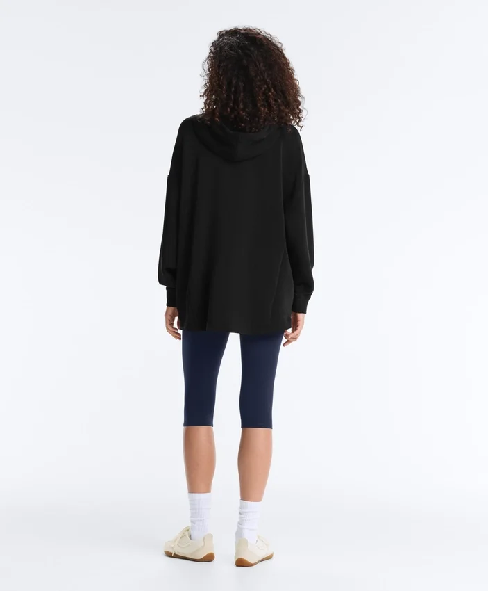 Chaqueta larga Soft Touch con modal Chaqueta larga Soft Touch con modal