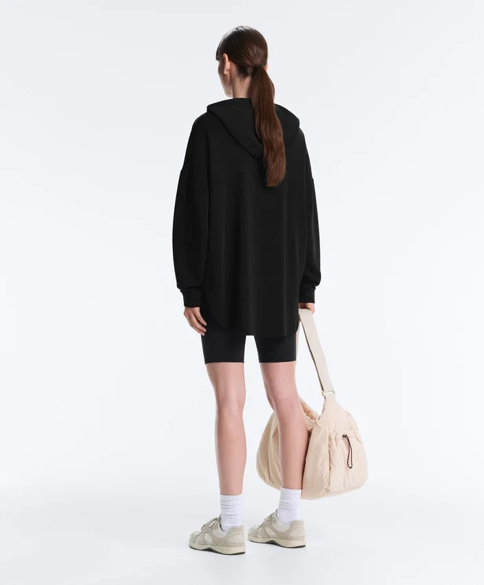 Chaqueta larga Soft Touch con modal Chaqueta larga Soft Touch con modal