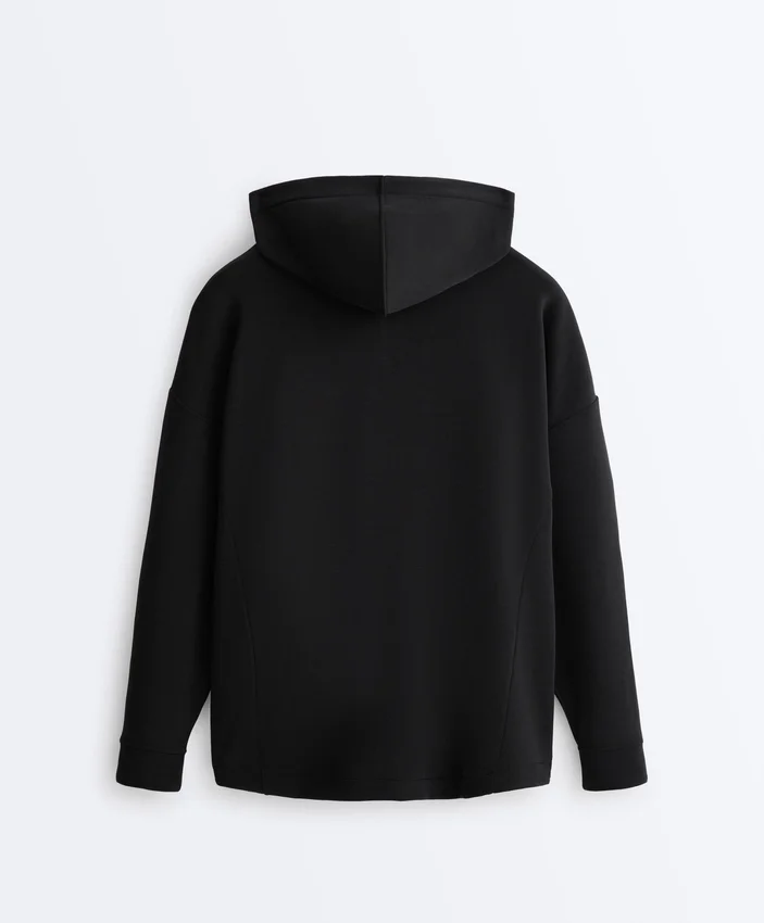 Chaqueta larga Soft Touch con modal Chaqueta larga Soft Touch con modal