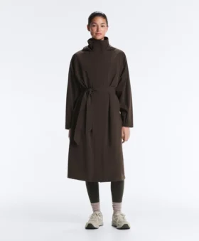 Chaqueta larga ultraligera impermeable 10K