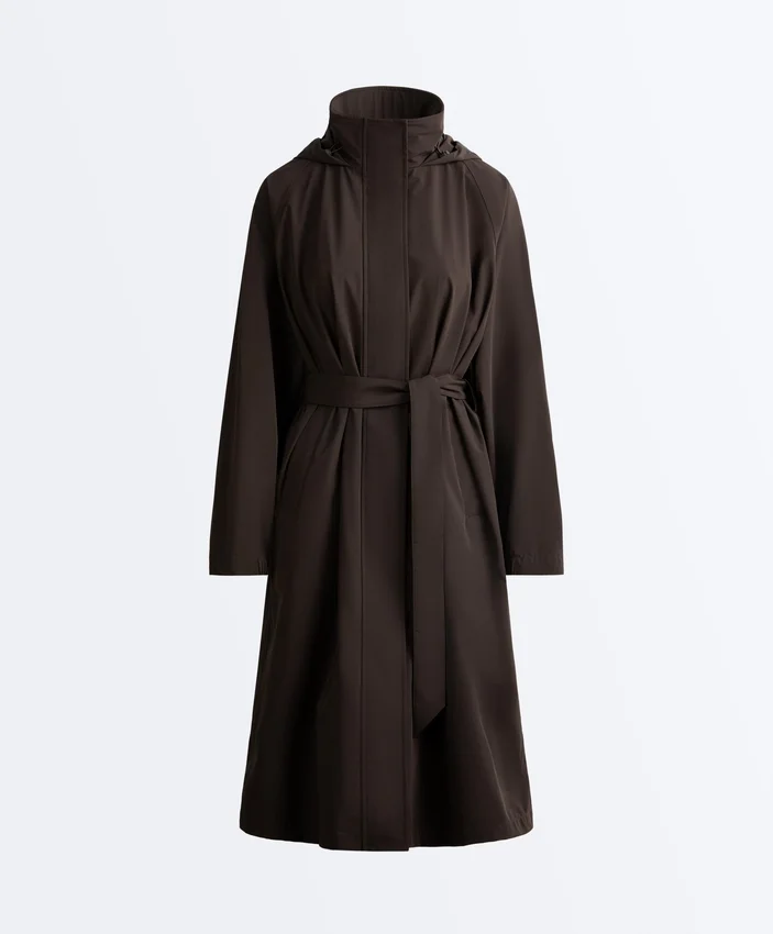Chaqueta larga ultraligera impermeable 10K Chaqueta larga ultraligera impermeable 10K