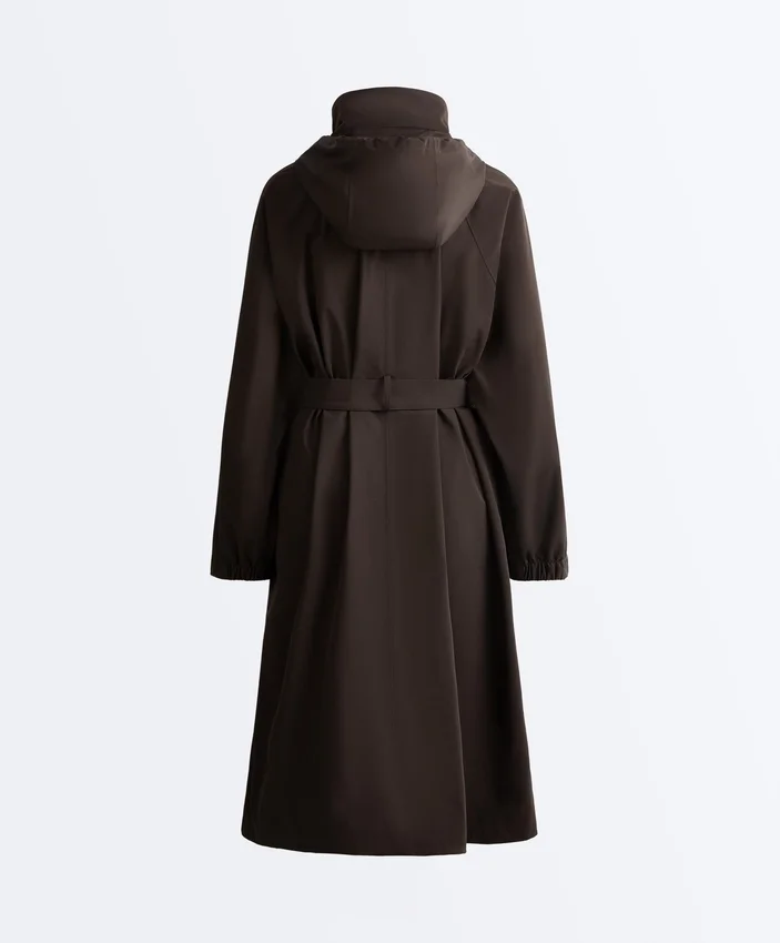 Chaqueta larga ultraligera impermeable 10K Chaqueta larga ultraligera impermeable 10K