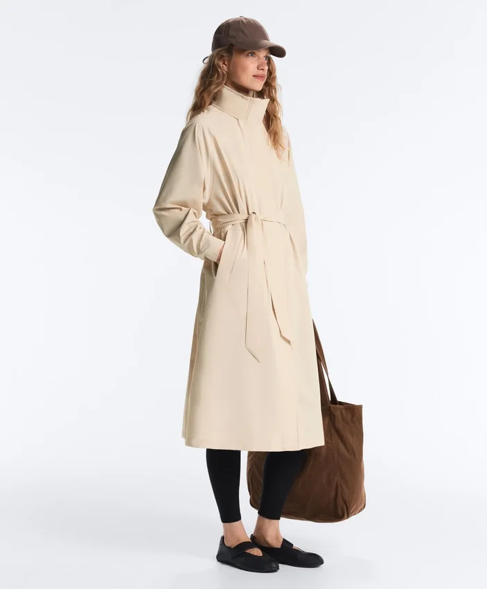 Chaqueta larga ultraligera impermeable 10K Chaqueta larga ultraligera impermeable 10K