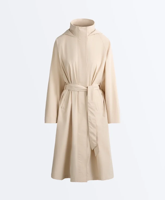 Chaqueta larga ultraligera impermeable 10K Chaqueta larga ultraligera impermeable 10K