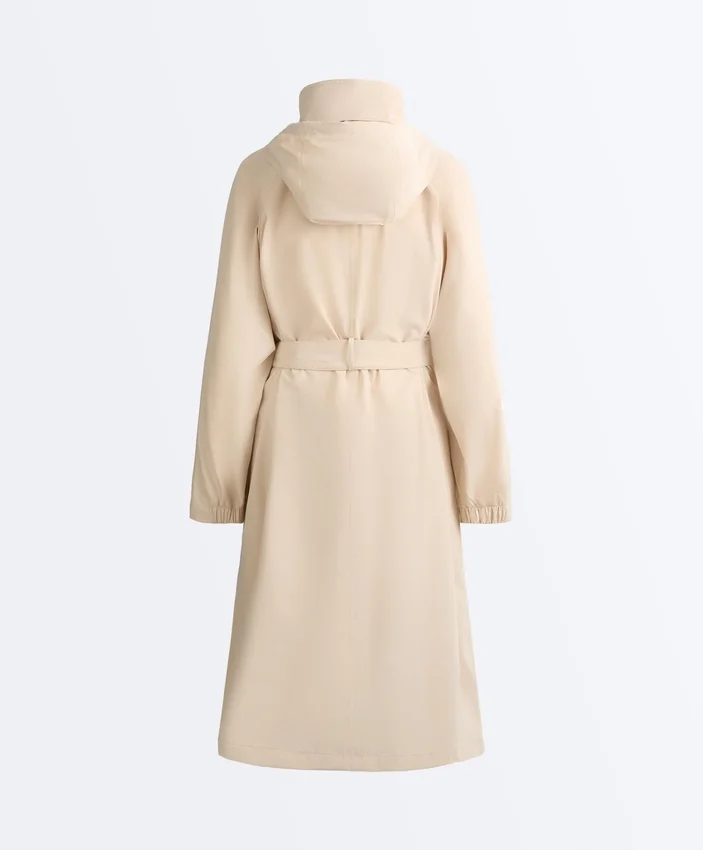 Chaqueta larga ultraligera impermeable 10K Chaqueta larga ultraligera impermeable 10K