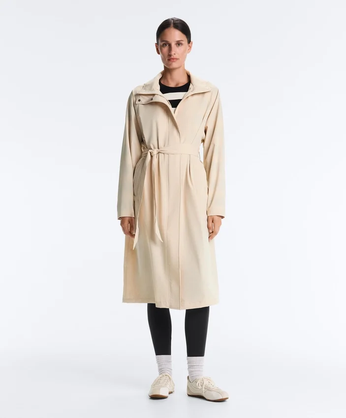 Chaqueta larga ultraligera impermeable 10K Chaqueta larga ultraligera impermeable 10K