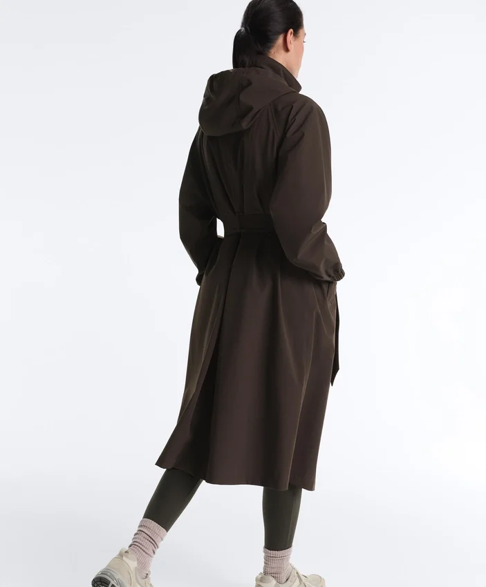 Chaqueta larga ultraligera impermeable 10K Chaqueta larga ultraligera impermeable 10K