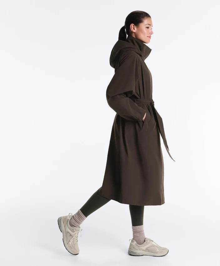Chaqueta larga ultraligera impermeable 10K Chaqueta larga ultraligera impermeable 10K