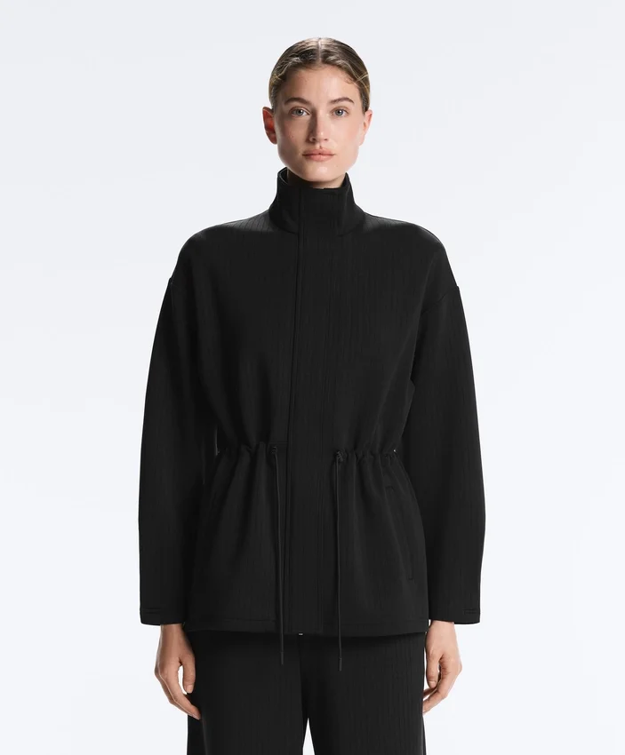 Chaqueta larga utilitaria de modal Soft Touch Chaqueta larga utilitaria de modal Soft Touch