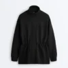 Chaqueta larga utilitaria de modal Soft Touch Chaqueta larga utilitaria de modal Soft Touch