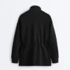 Chaqueta larga utilitaria de modal Soft Touch Chaqueta larga utilitaria de modal Soft Touch
