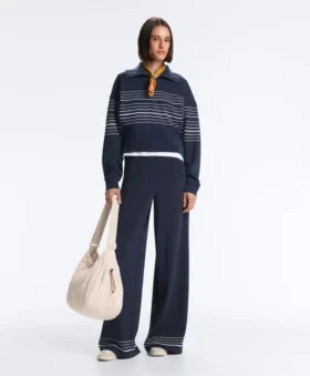 Chaqueta marinera a rayas Soft Touch con modal