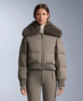 Chaqueta Minardi Piume Ski resistente al agua, 80 % plumón y 20 % plumas