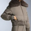 Chaqueta Minardi Piume Ski resistente al agua, 80 % plumón y 20 % plumas