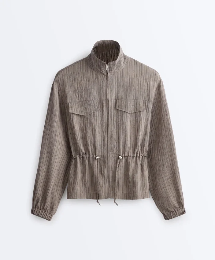 Chaqueta sahariana a rayas Chaqueta sahariana a rayas
