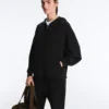 Chaqueta Soft Touch con capucha de tacto suave y modal
