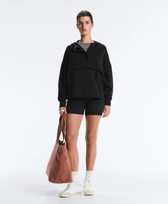 Sudadera con cremallera de modal Soft Touch de tacto suave Sudadera con cremallera de modal Soft Touch de tacto suave