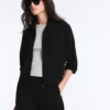 Chaqueta Soft Touch de modal con dobladillo de festón