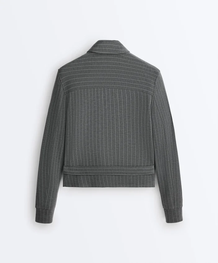 Chaqueta Soft Touch de modal suave con cinturón Chaqueta Soft Touch de modal suave con cinturón