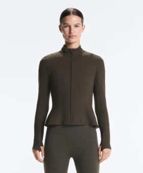 Chaqueta técnica Evermove con volantes