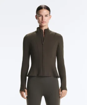 Chaqueta técnica Evermove con volantes