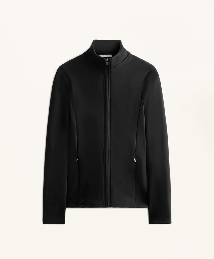 Chaqueta técnica larga sin costuras, supercálida Chaqueta técnica larga sin costuras, supercálida