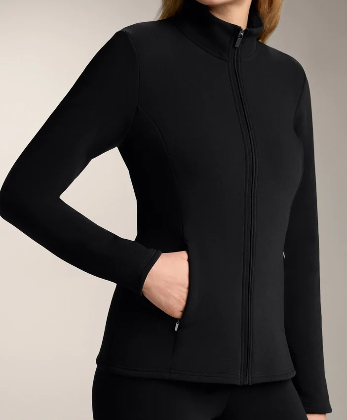 Chaqueta técnica larga sin costuras, supercálida Chaqueta técnica larga sin costuras, supercálida