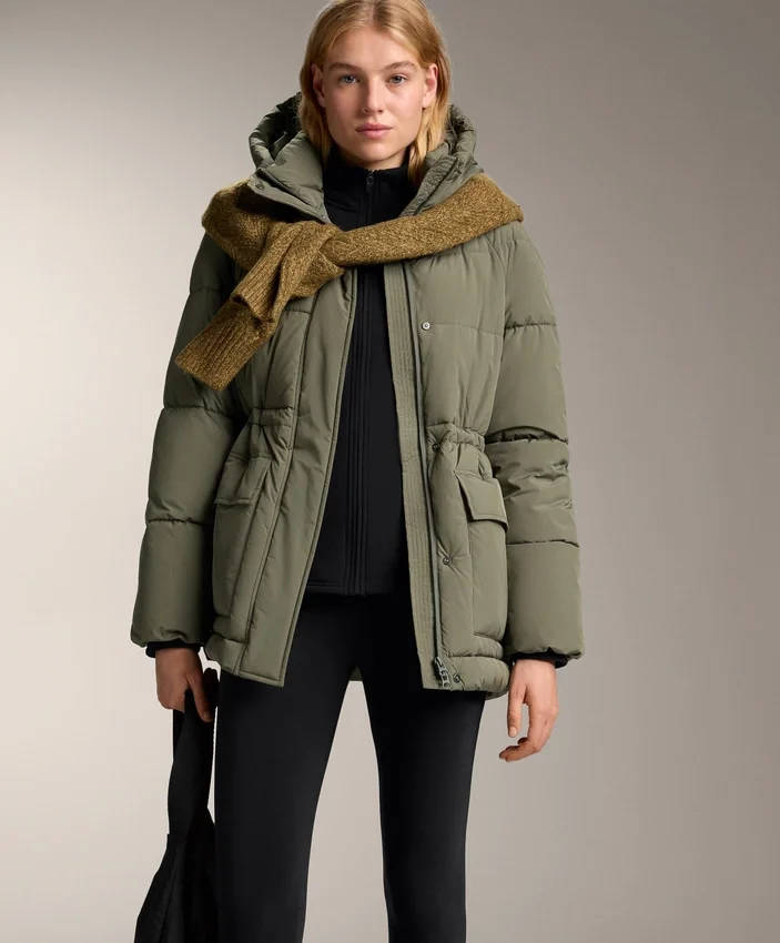 Chaqueta técnica larga sin costuras, supercálida Chaqueta técnica larga sin costuras, supercálida