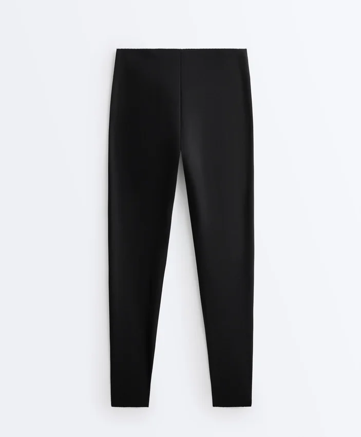 Compressive Leggings de cintura alta hasta el tobillo Compressive Leggings de cintura alta hasta el tobillo