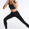 Compressive Leggings de cintura alta hasta el tobillo Compressive Leggings de cintura alta hasta el tobillo