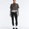 Compressive Leggings de cintura alta hasta el tobillo Compressive Leggings de cintura alta hasta el tobillo