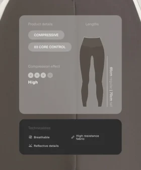 Compressive Leggings de Core Control hasta los tobillos Compressive Leggings de Core Control hasta los tobillos
