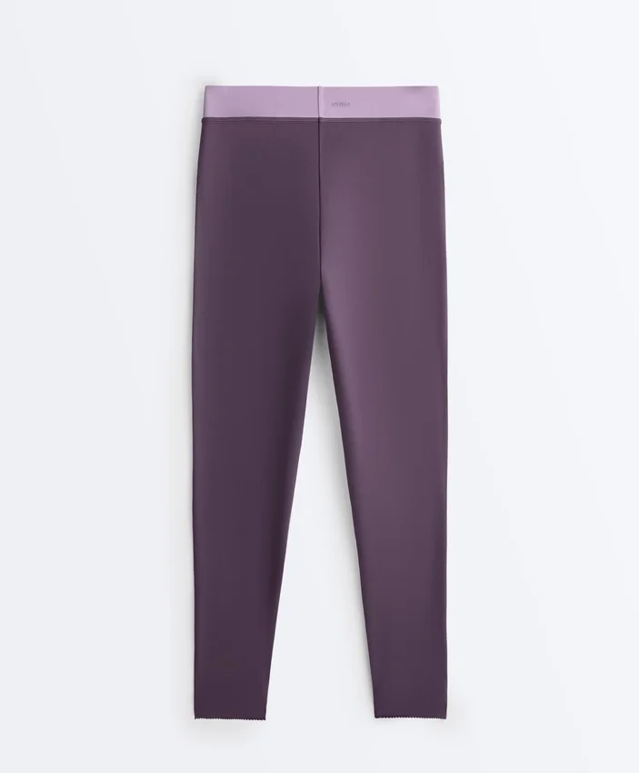 Compressive Leggings de talle alto con largo hasta el tobillo de 65 cm Compressive Leggings de talle alto con largo hasta el tobillo de 65 cm