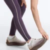 Compressive Leggings de talle alto con largo hasta el tobillo de 65 cm Compressive Leggings de talle alto con largo hasta el tobillo de 65 cm