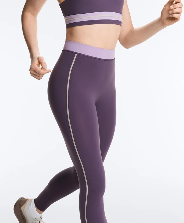 Compressive Leggings de talle alto con largo hasta el tobillo de 65 cm Compressive Leggings de talle alto con largo hasta el tobillo de 65 cm