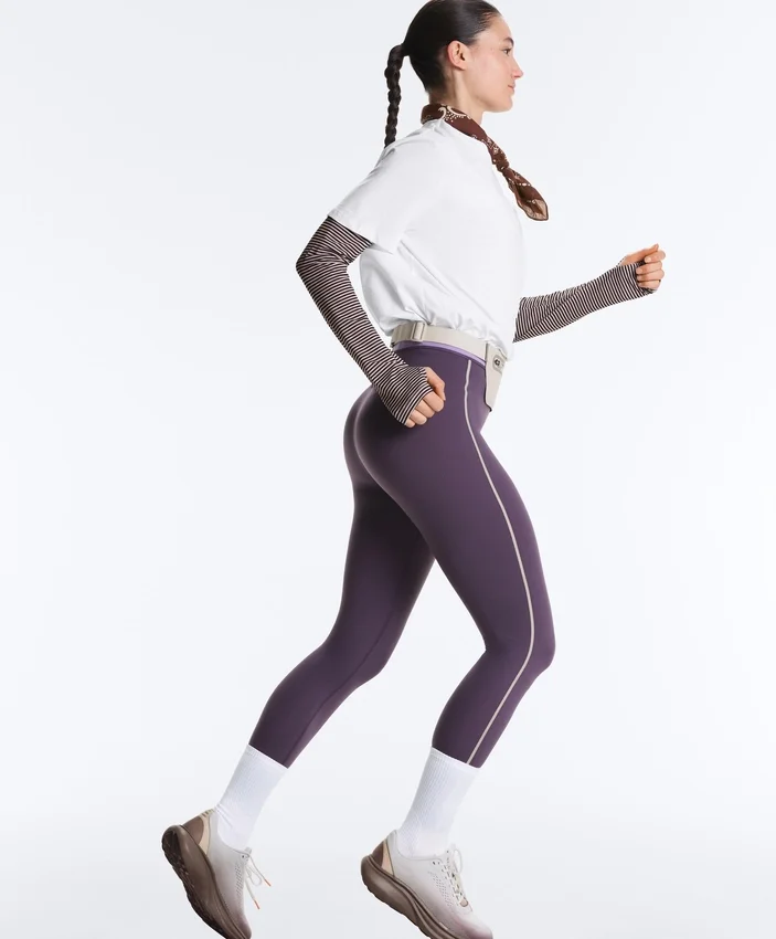 Compressive Leggings de talle alto con largo hasta el tobillo de 65 cm Compressive Leggings de talle alto con largo hasta el tobillo de 65 cm