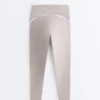 Compressive Leggings de talón alto con contraste