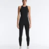 Compressive Mono largo con cuello halter Compressive Mono largo con cuello halter