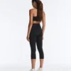 Compressive sports bra with crossed back and firm support Compressive sports bra with crossed back and firm support