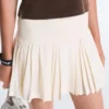 Falda corta plisada sin costuras de talle alto Falda corta plisada sin costuras de talle alto