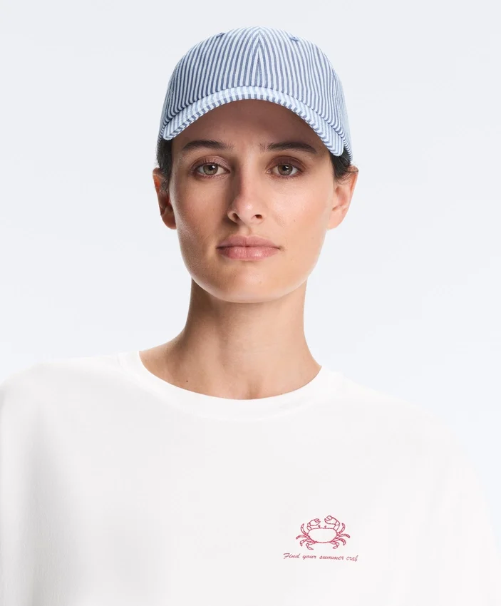 Gorra a rayas 100 % algodón Gorra a rayas 100 % algodón